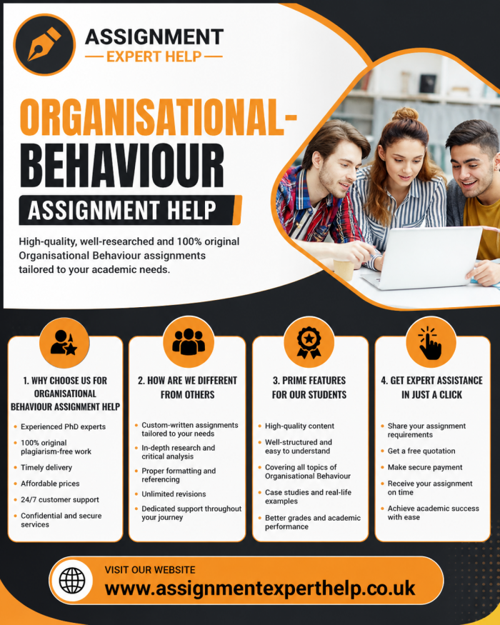 Top Quality Organisational Behaviour Assignment Help