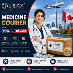 Medicine Courier From India to Canada Fast Delivery – Oddway
