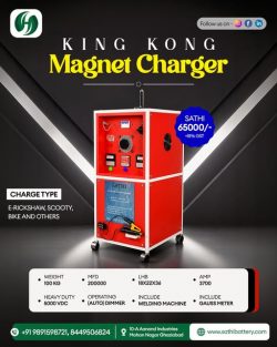King Kong Magnet Charger for E-Rickshaw & Bike – Housefull E-Rickshaw