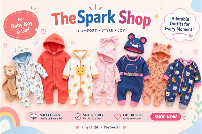 TheSpark Shop Kids: Trendy Clothes for Baby Boys & Girls