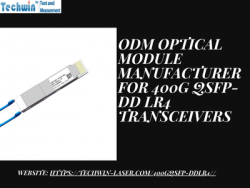 ODM Optical Module Manufacturer | 400G QSFP-DD LR4 Optical Transceiver