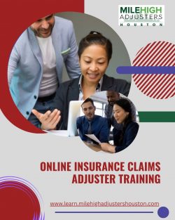 Online Insurance Claims Adjuster Training