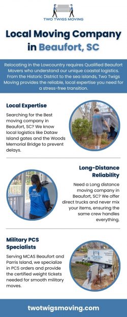 Local Moving Company in Beaufort, SC