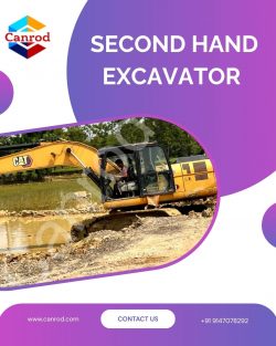 Second Hand Excavator For Sale At Canrod