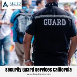 security guard services California