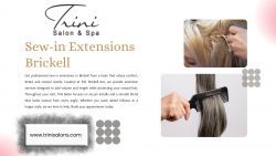 Sew In Extensions Brickell Trini Salon for Volume and Style
