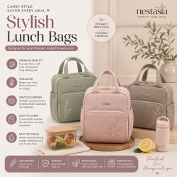 Benefits of Using Stylish Lunch Bags Daily
