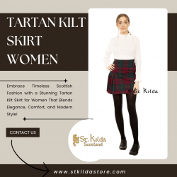 Tartan Kilt Skirt Women | St Kilda Kilts