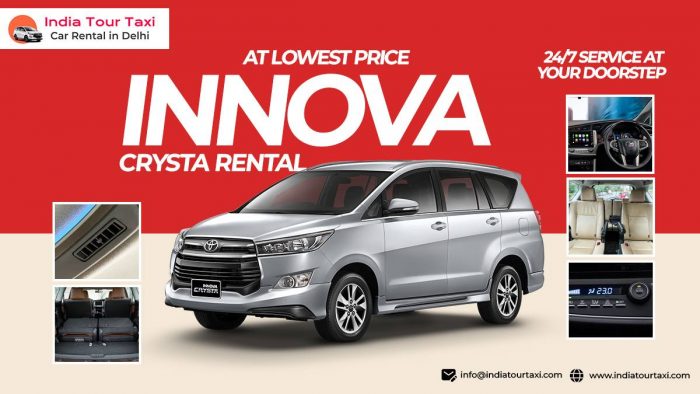 Comfortable Travel with Innova on Rent in Delhi for Hassle-Free City & Outstation Trips