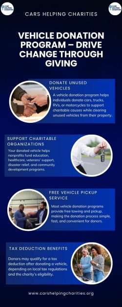 Vehicle Donation Program – Drive Change Through Giving