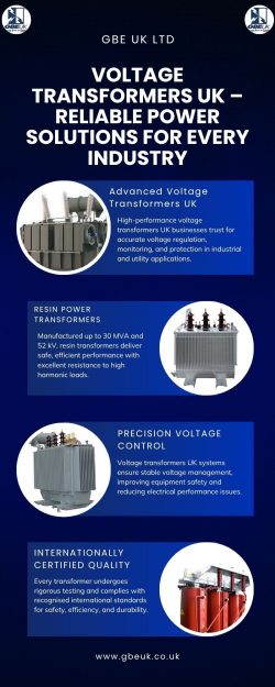 Voltage Transformers UK – Reliable Power Solutions for Every Industry