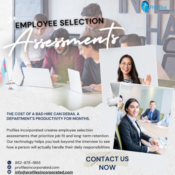 Employee Selection Assessments