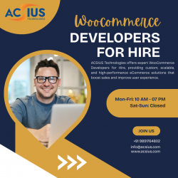 Hire Dedicated WooCommerce Developer – Custom eCommerce Store Solutions