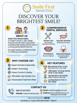 Smile First Dental Clinic Comprehensive Dental Care for Families in Abu Dhabi