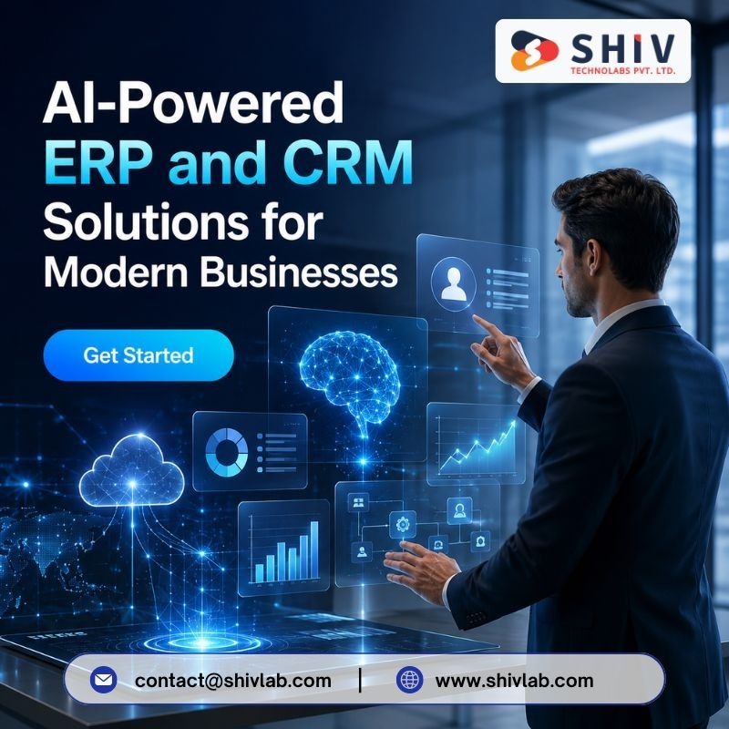 Modern ERP and CRM Software Development Comapny | Shiv Technolabs
