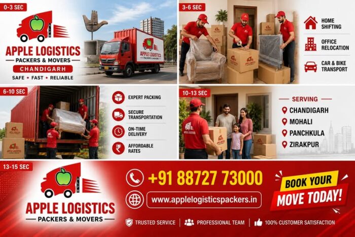 Professional packers and movers chandigarh