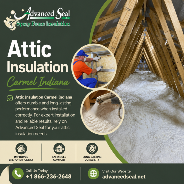 Attic Insulation Carmel Indiana for Better Air Quality