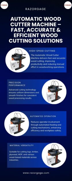 Automatic Wood Cutter Machine – Fast, Accurate & Efficient Wood Cutting Solutions