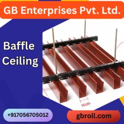 Modern Baffle Ceiling Solutions | GB Enterprises Pvt. Ltd.