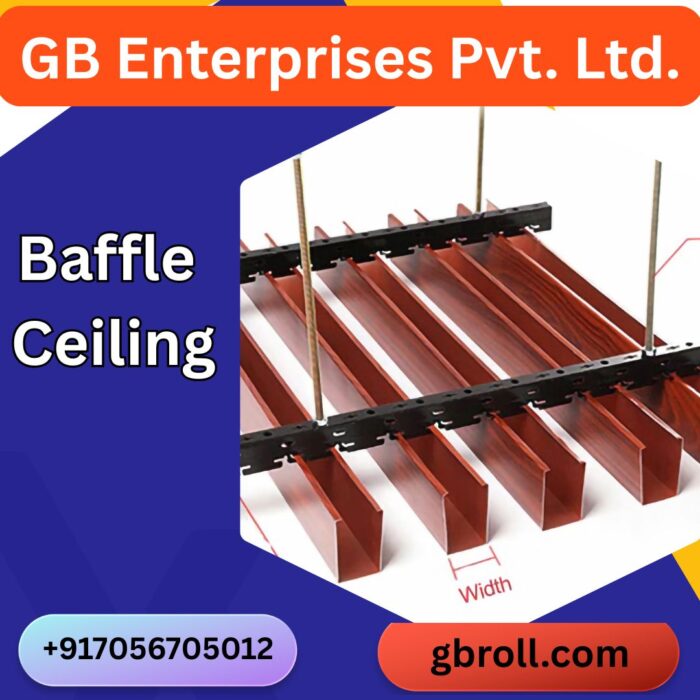 Modern Baffle Ceiling Solutions | GB Enterprises Pvt. Ltd.