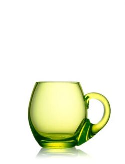 Bohemia Crystal Beer glass Uranium 500ml
