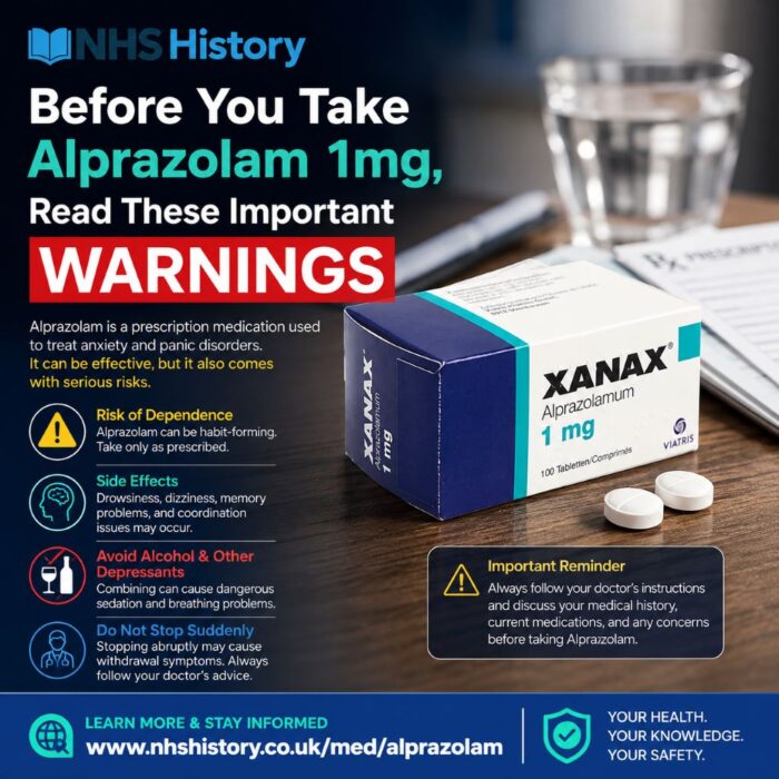 Before You Take Alprazolam 1mg, Read These Important Warnings