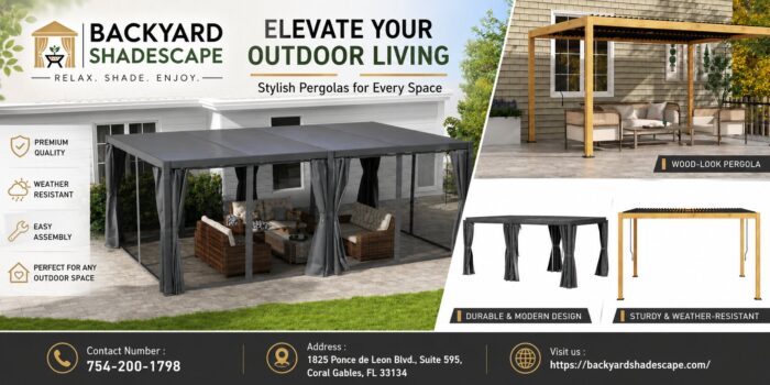 How to Choose the Best Louvered Pergola for Your Backyard | Buying Guide