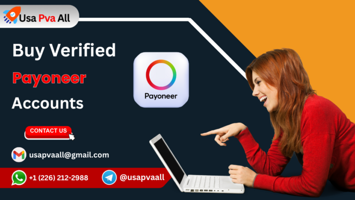 The Simplest Way to Buy Verified Payoneer Accounts Online