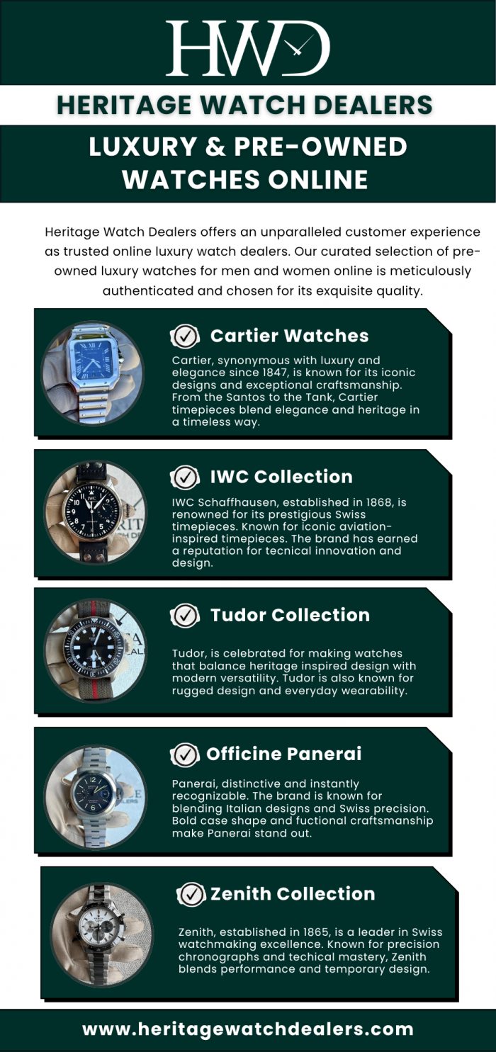 Luxury & Pre-Owned Watches Online