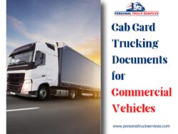 Manage Commercial Vehicle Cab Card Requirements