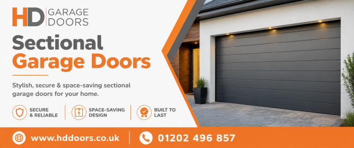 Stylish & Secure Sectional Garage Doors | HD Garage Doors