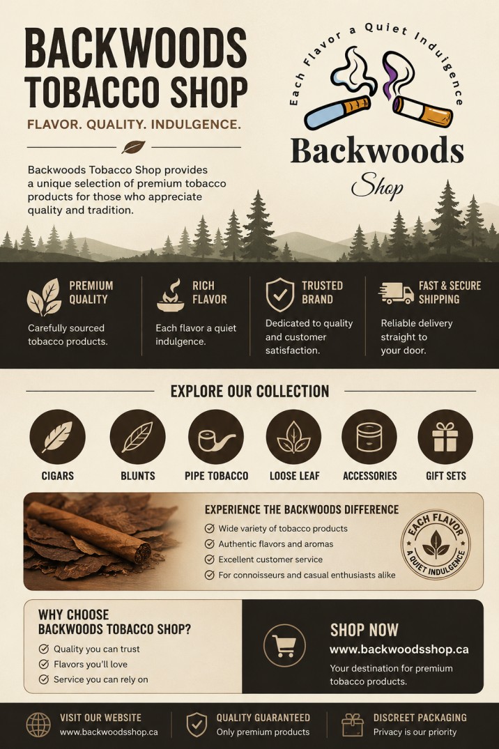 Backwoods Tobacco Shop: Quality, Convenience, and Trusted Service