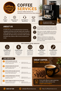 Coffee Vending Machine Wellington – Reliable Coffee Anytime