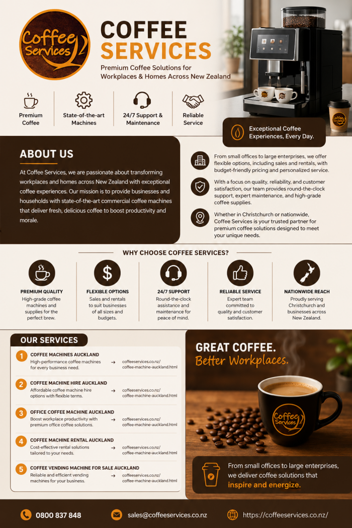 Coffee Vending Machine Wellington – Reliable Coffee Anytime