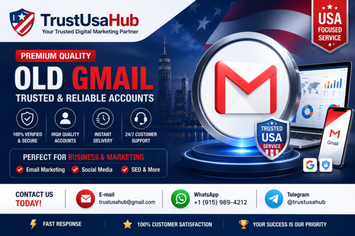Old Gmail Accounts for Sale – High Deliverability & Full Access