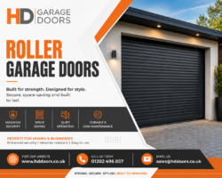 Secure & Stylish Roller Garage Doors from HD Doors