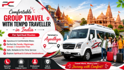 Comfortable Group Travel with Tempo Traveller in India for Spiritual Routes