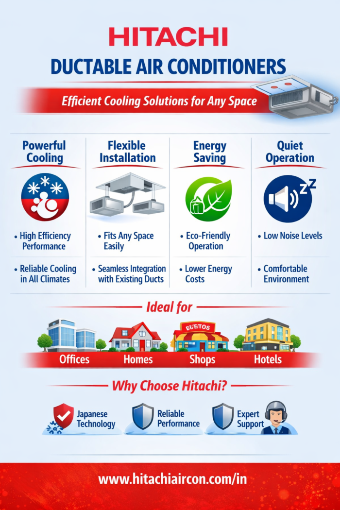 Hitachi Ductable Air Conditioners