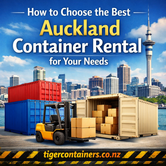 Shipping Container Rental in Auckland