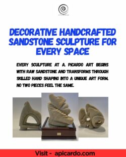 Decorative Handcrafted Sandstone Sculpture for Every Space