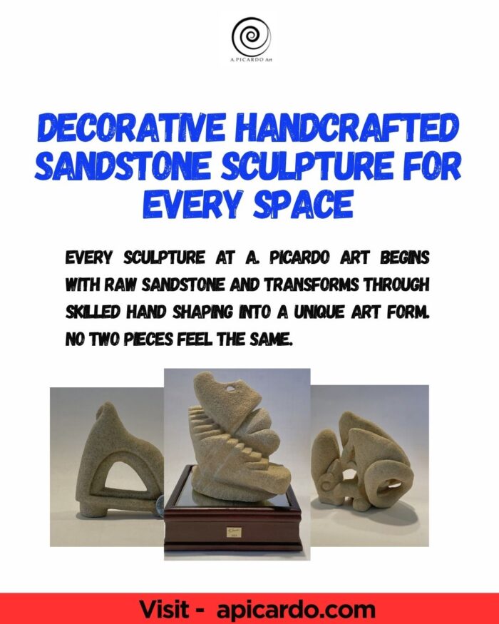 Decorative Handcrafted Sandstone Sculpture for Every Space