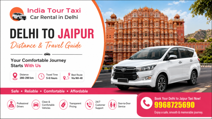 Save Time with Delhi to Jaipur Distance Guide for Faster Travel Planning