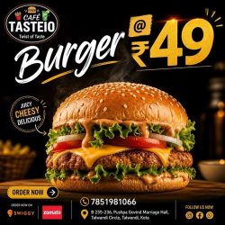 Cafe Tasteio coffee shop in Gumanpura Kota