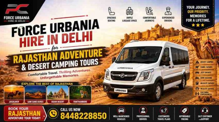 Comfortable Rajasthan Tour Package from Delhi with Premium Group Travel Options
