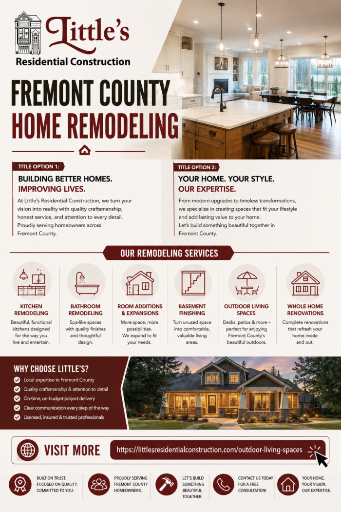 Fremont County Home Remodeling – Transform Your Home with Confidence
