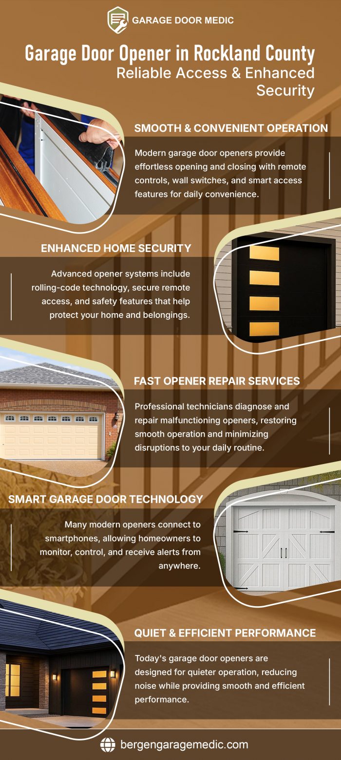 Garage Door Opener in Rockland County