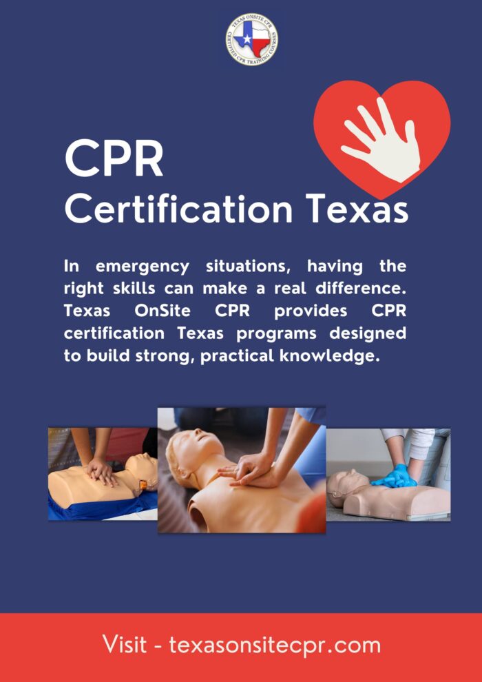 Get CPR Certification Texas with Expert Instructors