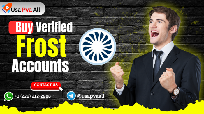 Top On Site Buy, Verified Frost Accounts In 2026