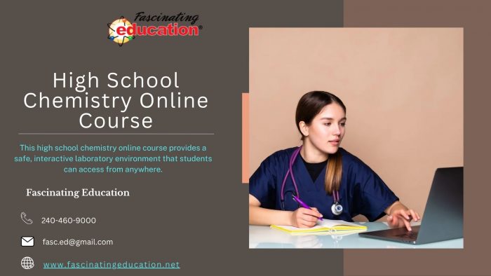 High School Chemistry Online Course