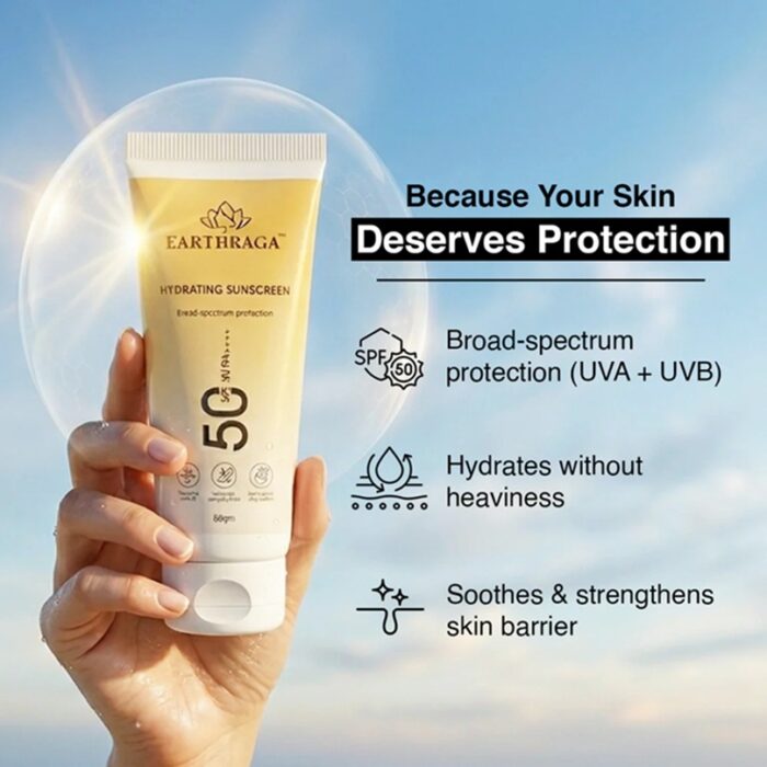 Earth Raga – Safe, Science-Backed Skincare with Hydrating Sunscreen for Everyday Protection